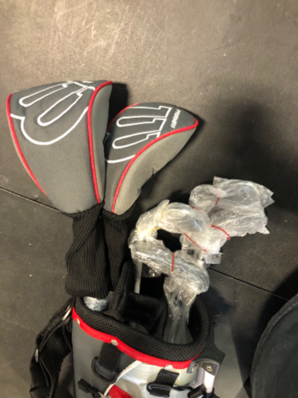 Photo 4 of 
WILSON Junior Profile JGI Complete Golf Club Package Set - Stand Bag