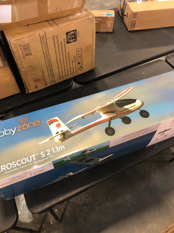 Photo 3 of HobbyZone RC Airplane AeroScout S 2 1.1m RTF Basic (Battery and Charger Not Included) with Safe Technology, HBZ380001, Airplanes (RTF), Trainers