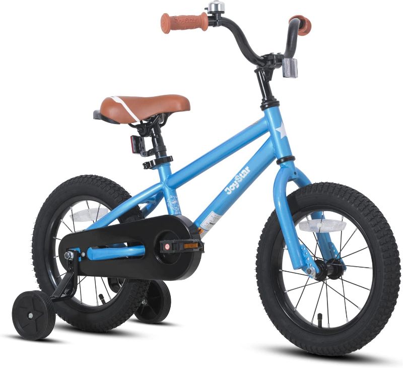 Photo 1 of JOYSTAR Kids Bike for Boys Girls Ages 2-9 Years Old, 12-18 Inch BMX Style Kid's Bicycles with Training Wheels, 18 Inch Bikes with Kickstand and Handbrake, Multiple Colors