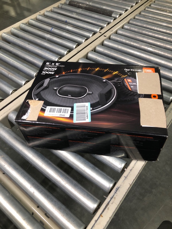 Photo 1 of JBL GTO939 Premium 6 x 9 Inches Co-Axial Speaker - Set of 2 & Metra 82-8148 6" to 6-3/4" Speaker Adapter for Select Toyota/Lexus/Scion 1998-Up Vehicles, Black 6"x9" 3-Way Speakers Speaker + Speaker Adapter
— FACTORY PACKAGE —