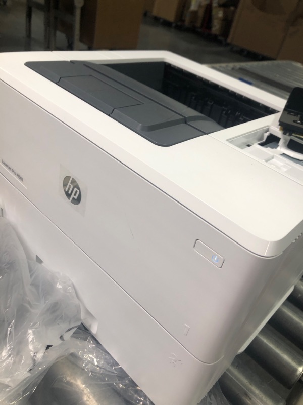 Photo 4 of HP LaserJet Pro M501dn Monochrome Printer with built-in Ethernet & 2-sided printing (J8H61A), Light Gray Laser Printer