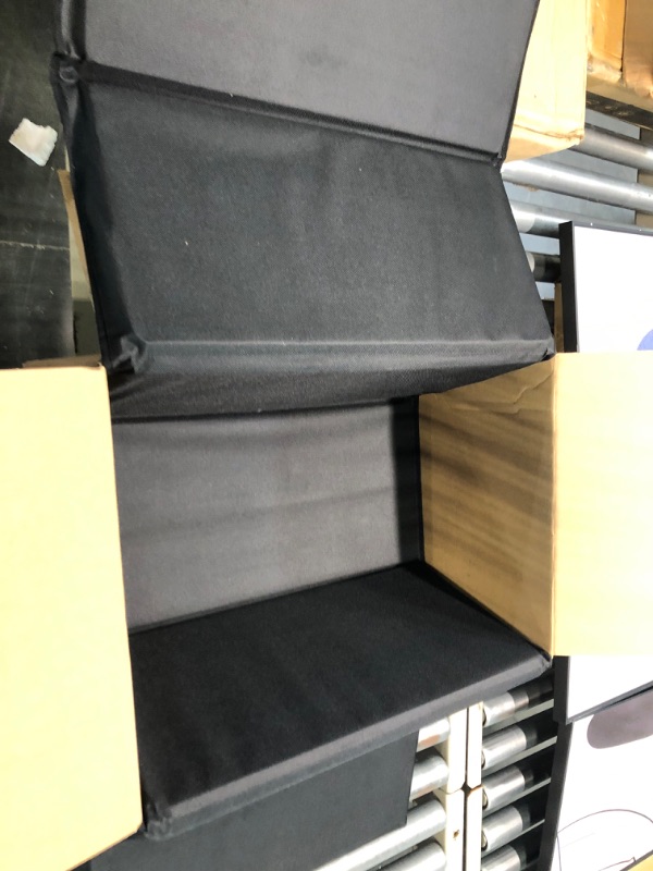 Photo 1 of Miles Kimball Vinyl-Covered Furniture Savers, Black Black Chair