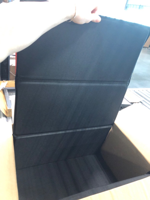Photo 1 of Miles Kimball Vinyl-Covered Furniture Savers, Black Black Chair