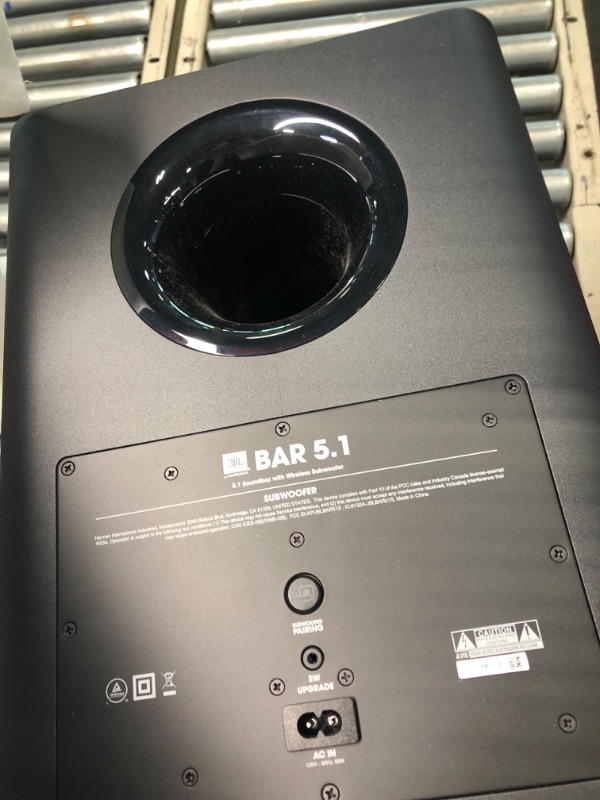 Photo 1 of JBL Bar 5.1 - Channel 4K Ultra HD Soundbar with True Wireless Surround Speakers ---LIGHTLY USED
