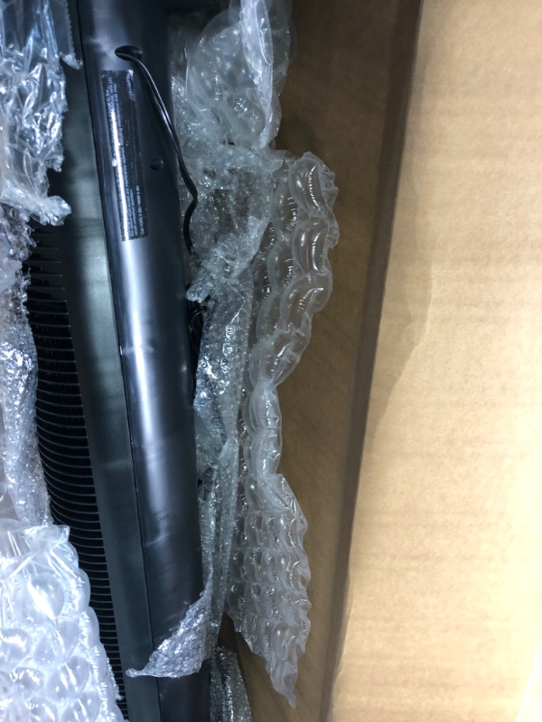 Photo 1 of Vornado Compact 29" Tower Air Circulator, with All New Signature V-Flow Technology, 3 Speed Settings and Energy LED Saving Timer, Remote Control Included