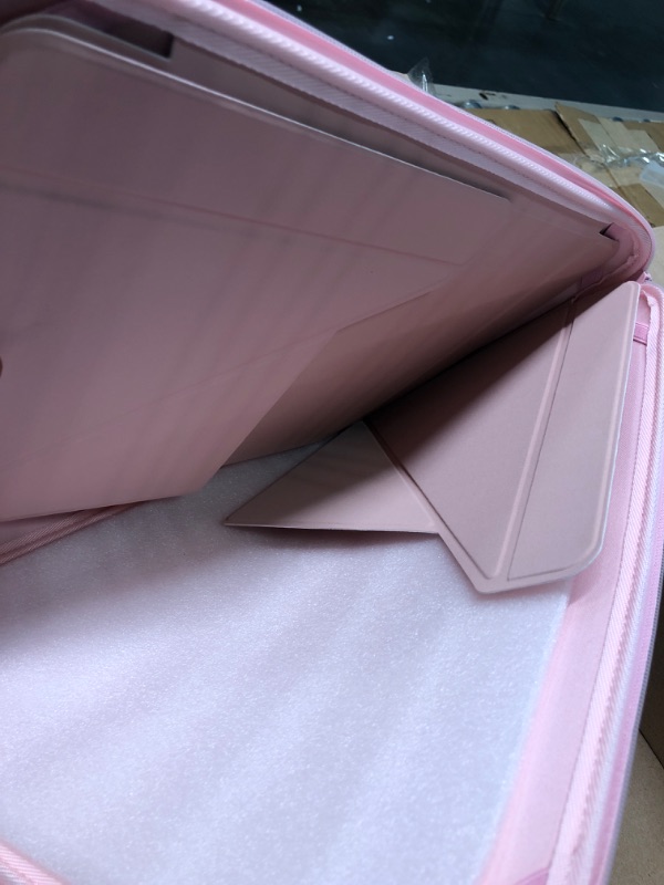 Photo 6 of Philbert Design Sun Shade and Privacy Lux Hood | Universal for 15"-16" Laptops | PINK | Eco-Friendly Materials | Glare Reduction | Heat Resistant | Foldable/Portable | Patent no. D790551 15"-16" PINK