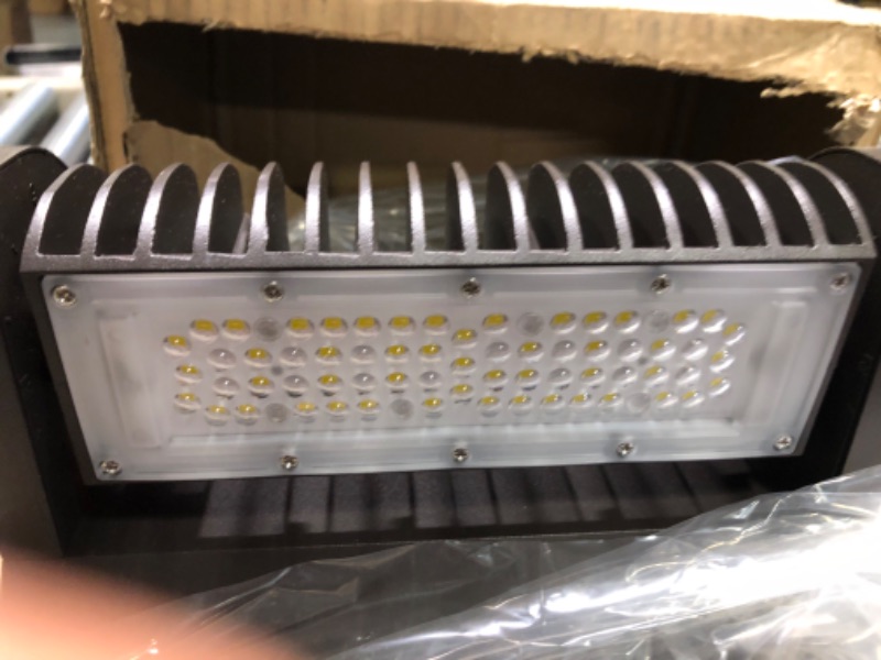 Photo 3 of Adjustable LED Wall Pack Light, 40W 5000K 5400 lumens Rotatable LED Wall Mount Lights, IP65 Waterproof/Dustproof Wall Light - Great for Hotel Hospital Warehouse Industrial Building Area