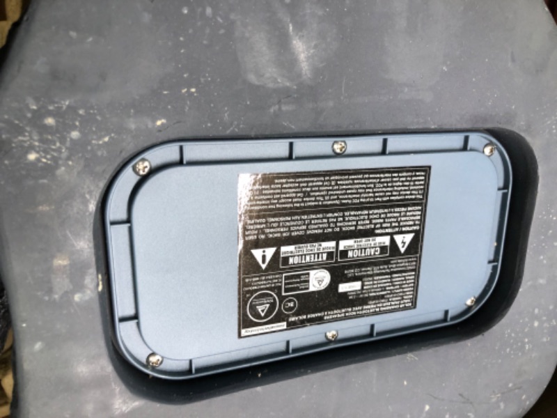 Photo 1 of Innovative Technology Outdoor Rock Speaker Pair - Wireless Bluetooth Speakers for Garden, Patio, Waterproof, Built for all Seasons & Solar Powered with Rechargeable Battery, Music Streaming - Charcoal