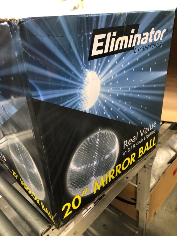 Photo 5 of Eliminator Lighting EM20 20in Mirror Disco Ball