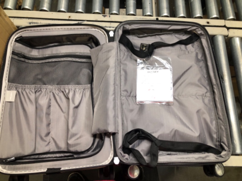 Photo 4 of DELSEY Paris Titanium Intl 20.5'' Expandable Spinner Suitcase - Silver