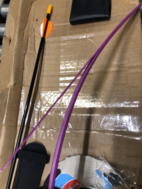 Photo 5 of Bear Archery 1st Shot Bow Set Purple