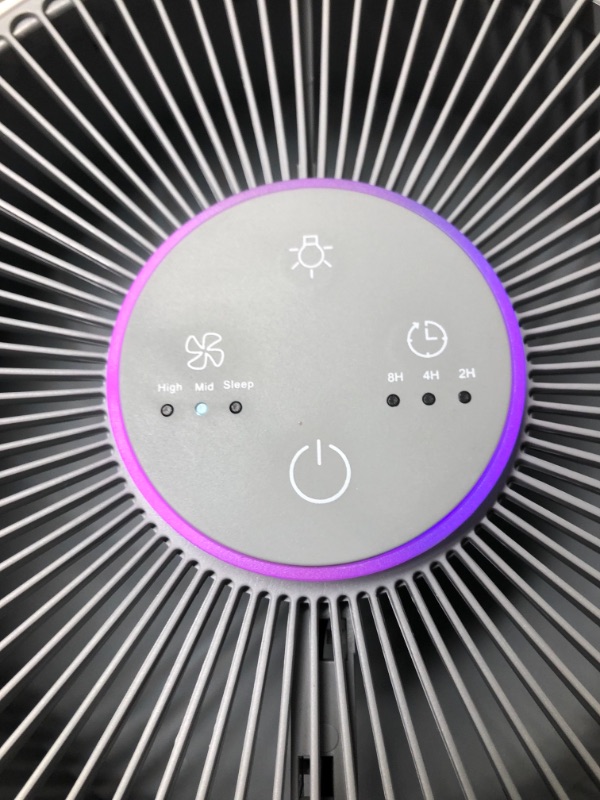 Photo 1 of Air Purifier And Humidifier Combo For Home, 22Db| 7 Colors Night Hepa Air Purifiers 2 In 1 With Remote Control, Hepa Filter Air Cleaner Removing 99.99% Smokers Odor And Pollen For Bedroom White