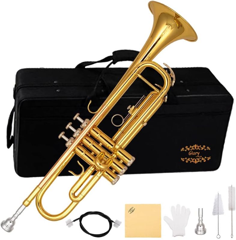 Photo 1 of Glory Bb Trumpet - Trumpets for Beginner or Advanced Student with Case