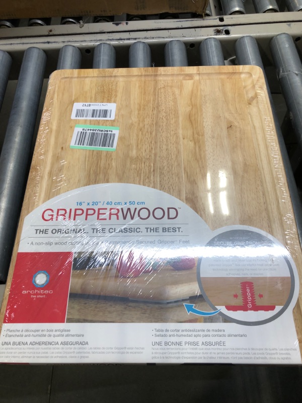 Photo 3 of Architec Gripperwood Hardwood Cutting Board, 16 by 20-Inch