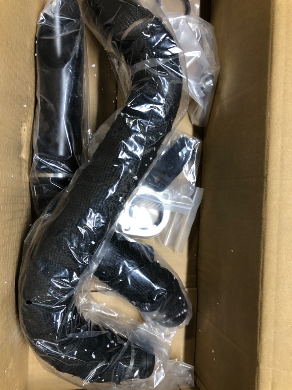 Photo 1 of Handmo 2" Exhaust Pipes for Harley Sportster Touring Softail 1984-2022, Heat Shield Tape Wrapped for Forward Control Bikes with Flange Kit (HDEX-02B Black)