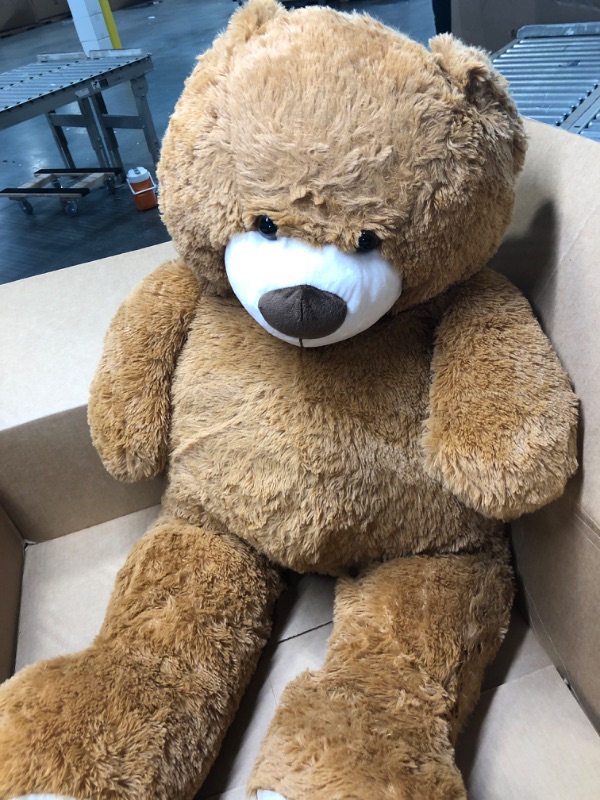 Photo 3 of HollyHOME Teddy Bear Plush Giant Teddy Bears Stuffed Animals Teddy Bear Love 36 inch Tan