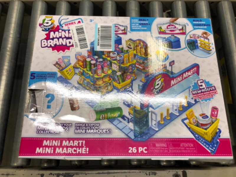 Photo 1 of 5 Surprise Mini Brands - Mini Mart Playset by ZURU (Series 4) Exclusive and Mystery Collectibles