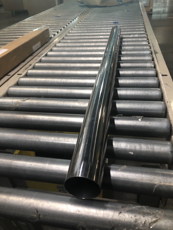 Photo 1 of FGJQEFG 2.25 Inch Straight DIY Custom Mandrel Exhaust Pipe Tube Pipe, 40 Inch Length, 2.25'' OD Mandrel Straight Pipe, T304 Stainless Steel, Universal Fitment - 1PC 2.25''OD-Straight-40''-1PC