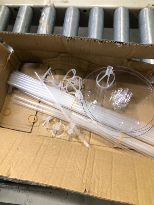 Photo 1 of Big Balloon Stick with Cups, 20 Pcs 27" Long Large Clear Balloon Holder Stick Stand for LED Bobo Balloons Sticks 10 inch to 36 inch Mylar Balloons/Foil Balloons/Latex Balloons