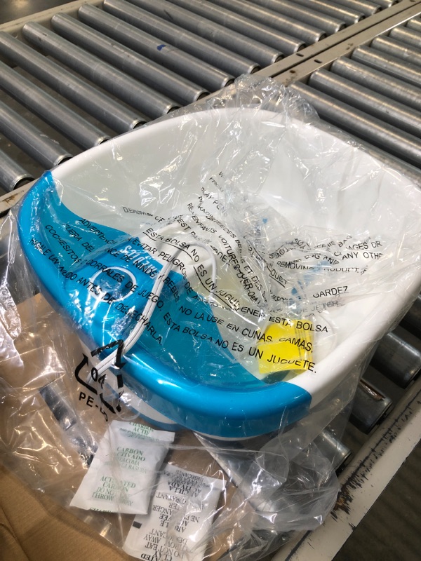 Photo 1 of HoMedics Bubble Mate Foot Spa, Toe Touch Controlled Foot Bath with Invigorating Bubbles and Splash Proof, Raised Massage nodes and Removable Pumice Stone