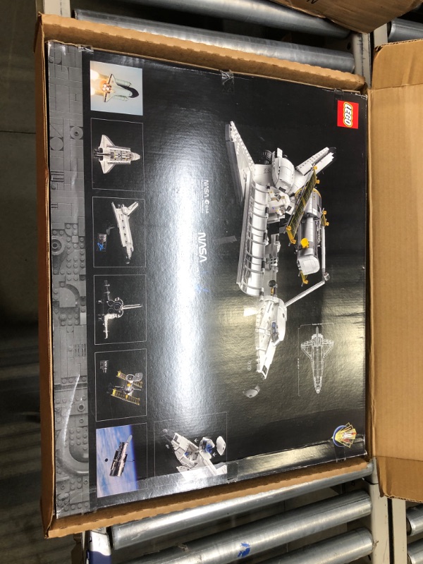 Photo 1 of LEGO Icons NASA Space Shuttle Discovery 10283 Building Set for Adults (2354 Pieces) Standard Packaging