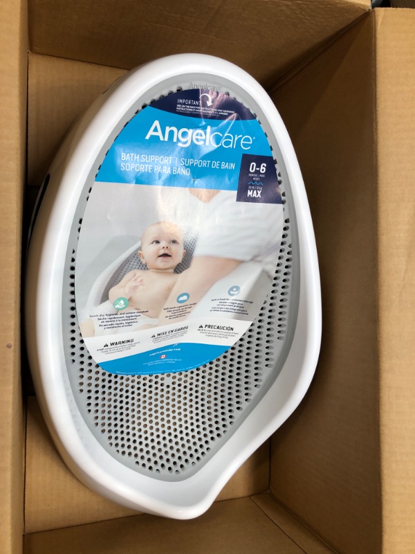 Photo 2 of Angelcare Baby Bath Support (Grey) | Ideal for Babies Less than 6 Months Old