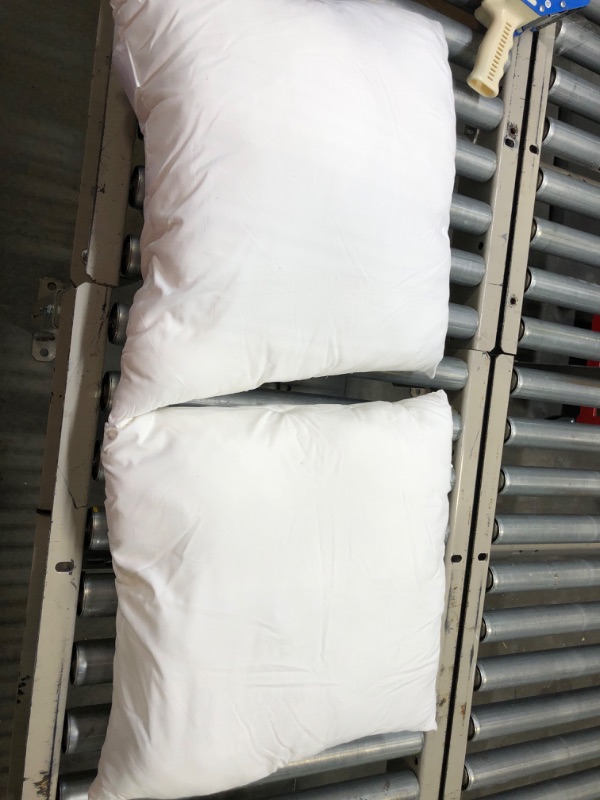 Photo 1 of 4 WHITE PILLOWS APPROX 10''