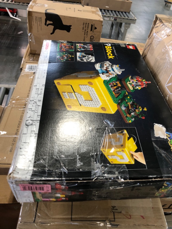 Photo 1 of LEGO Super Mario Super Mario 64 Question Mark Block 71395 Building Set for Adults (2064 Pieces) Classic