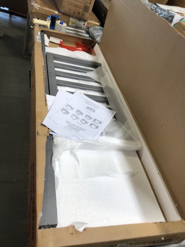 Photo 1 of Evolur Toddler Rail In Storm - Gray