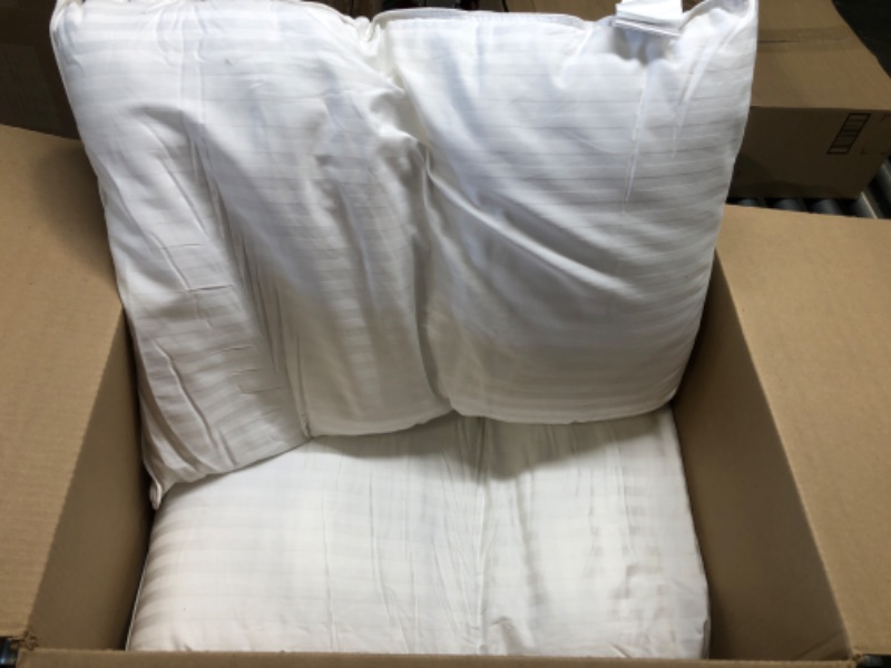Photo 1 of 2 WHITE PILLOWS FOR BED