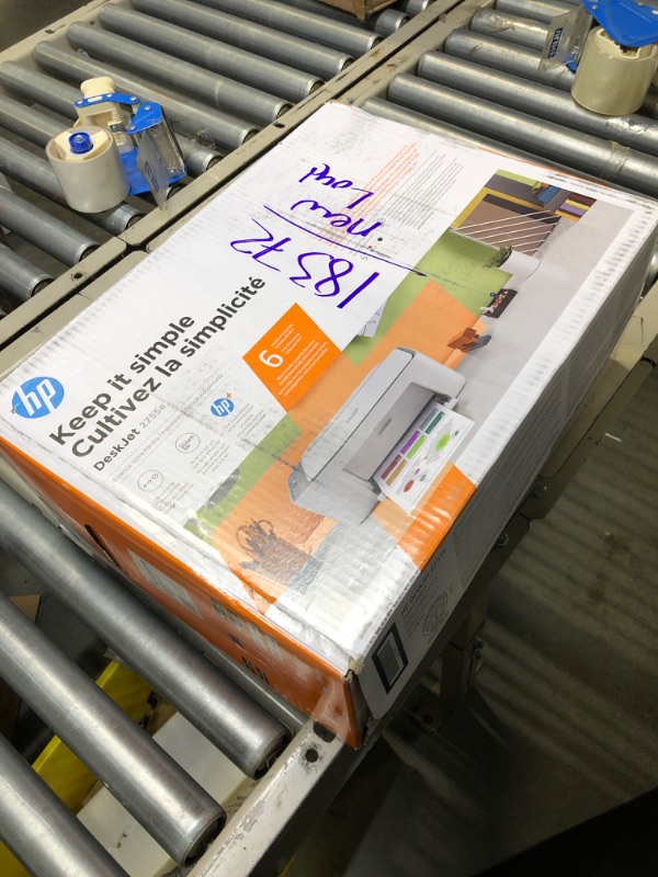 Photo 1 of HP DeskJet 2755e Wireless Inkjet Color All-in-One Printer | Print Copy Scan | Up to 4800 x 1200 DPI | WiFi USB Connectivity Smart Printing System | White I W/MD Printer Cable
— FACTORY PACKAGE —