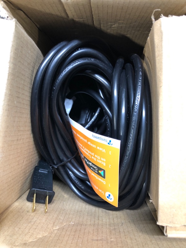 Photo 1 of addlon 48 FT Outdoor String Lights Commercial Grade Weatherproof Strand, 18 Edison Vintage Bulbs(3 Spare), 15 Hanging Sockets, ETL Listed Heavy-Duty Decorative Christmas Lights for Patio Garden 48FT Black