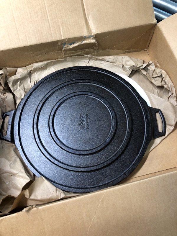 Photo 4 of 15" Cast Iron Pizza Pan