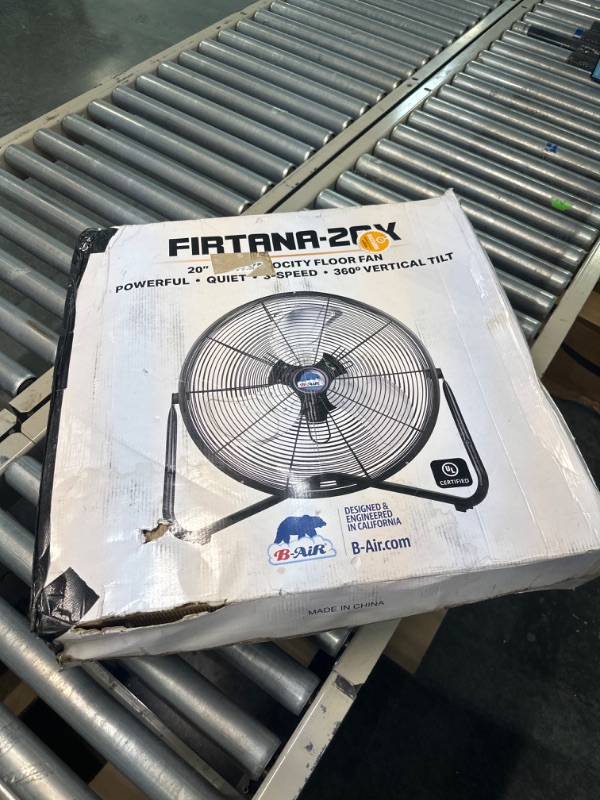 Photo 1 of B-Air Firtana-20X Multipurpose High Velocity Fan - 20 inch Floor Fan