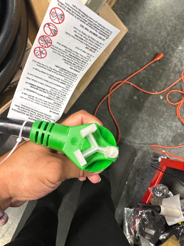 Photo 1 of RVMATE 50 Amp 50 Feet RV Lockable Power Extension Cord, Easy Plug in Handle, 14-50P to SS 2-50R with LED Indicator, ETL Listed 50FT LOCK 50A