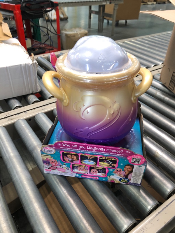 Photo 1 of Magic Mixies Magical Misting Cauldron with Interactive 8 inch Pink Plush Toy and 50+ Sounds and Reactions
