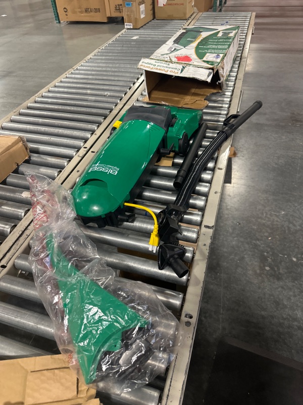 Photo 1 of BISSELL BigGreen Commercial PowerForce Bagged Lightweight, Upright, Industrial