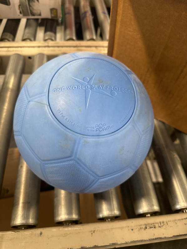 Photo 1 of One World Play Project Soccer Ball - Unpoppable, Unbreakable, Non-Deflating, Non-Toxic Futbol