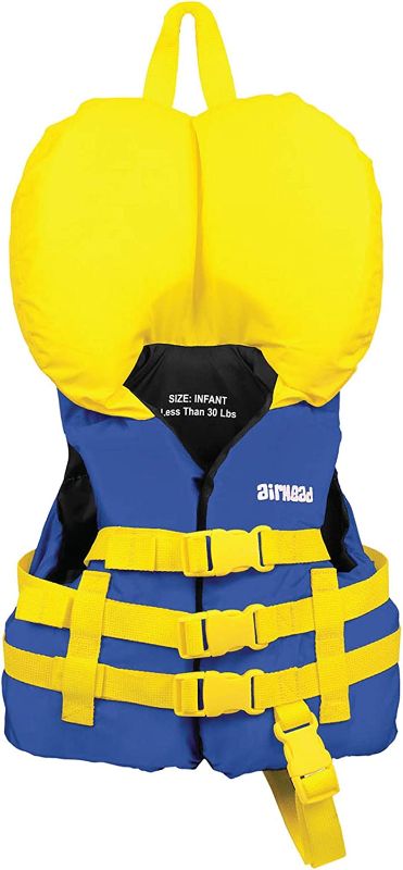 Photo 1 of Airhead Infant's General Purpose Life Jacket, Coast Guard Approved, 15-30 lbs