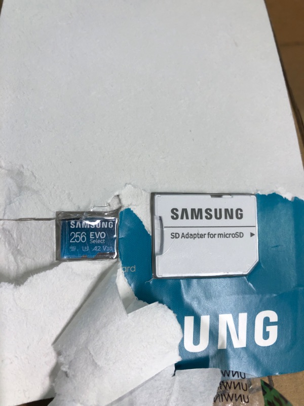 Photo 2 of Samsung 256GB EVO Plus Class 10 UHS-I microSDXC U3 with Adapter (MB-MC256GA) 256 GB