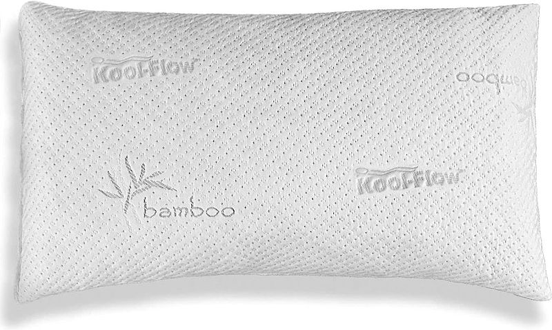 Photo 1 of Xtreme Comforts Pillows for Sleeping - GreenGuard Gold Certified Adjustable King Memory Foam Pillow for Side, Back & Stomach Sleepers