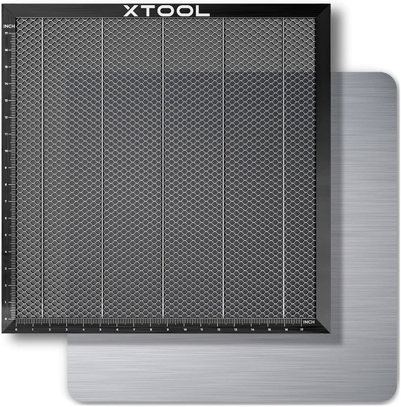 Photo 1 of xTool Honeycomb Working Table, Soulmate for xTool D1, D1 Pro and Most Laser Engraver, Honeycomb Working Bed for Fast Heat Dissipation and Desktop-Protecting, 19.68"x 19.68"x 0.87"