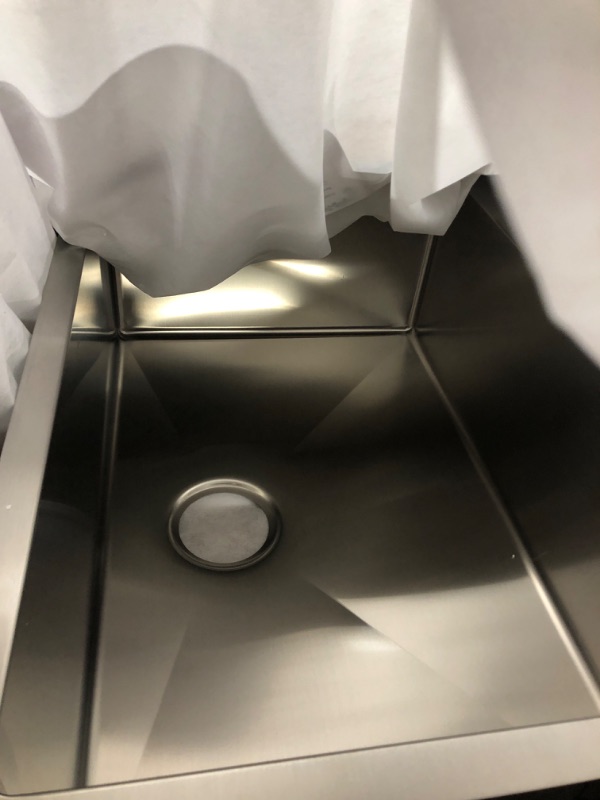 Photo 4 of 28 Kitchen Sink Undermount - Lordear 28 inch Kitchen Sink Undermount 16 Gauge Stainless Steel Single Bowl Under Counter Kitchen Sink Basin