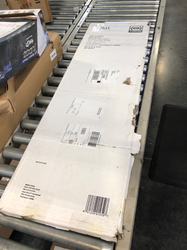 Photo 1 of DMI Foldable Box Spring, Bunkie Board, Bed Support Slats for Support to Streamline and Minimize the Bed, No Assembly Needed, Full Size, 60 x 48 Double 48 x 60