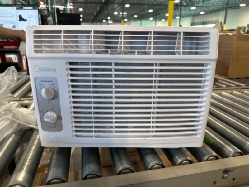 Photo 3 of Midea 5,000 BTU EasyCool Window Air Conditioner and Fan - Cool up to 150 Sq. Ft. with Easy to Use Mechanical Control and Reusable Filter