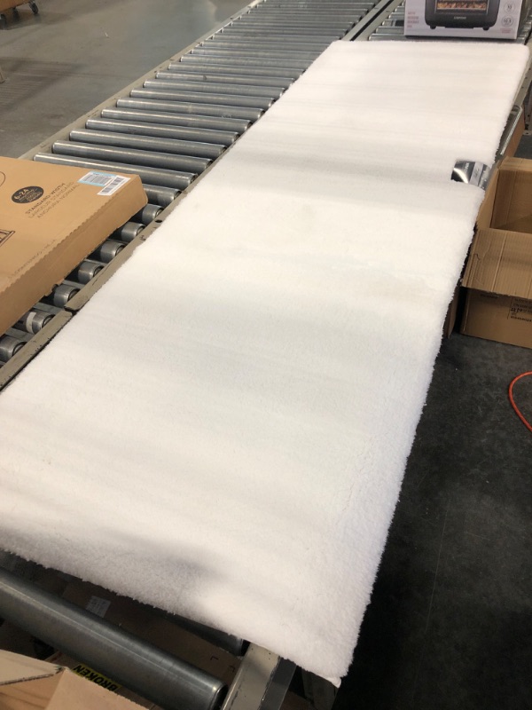 Photo 1 of MADISON PARK SIGNATURE Marshmallow Bathroom Rug Non Slip, Luxrurious Plush Mat, Absorbent, Quick Dry, Spa Design Bath Room Décor, 24x72, (LONG MAT ONLY INCLUDED)