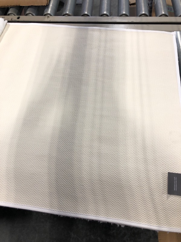 Photo 4 of MADISON PARK SIGNATURE Marshmallow Bathroom Rug Non Slip, Luxrurious Plush Mat, Absorbent, Quick Dry, Spa Design Bath Room Décor, 24x72, (LONG MAT ONLY INCLUDED)