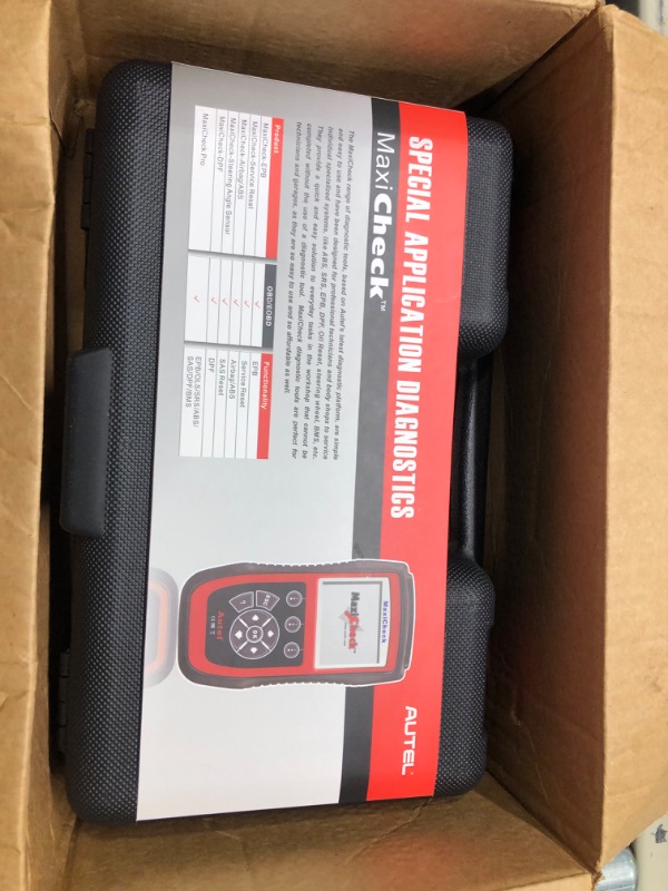 Photo 2 of Autel MaxiCheck PRO ABS Brake Bleed AutoBleed Scan Tool with ABS SRS Diagnostics, Full OBDII, BMS EPB SRS SAS Oil Reset Services for Specific Vehicles, Free Update, Functions Not for All Cars