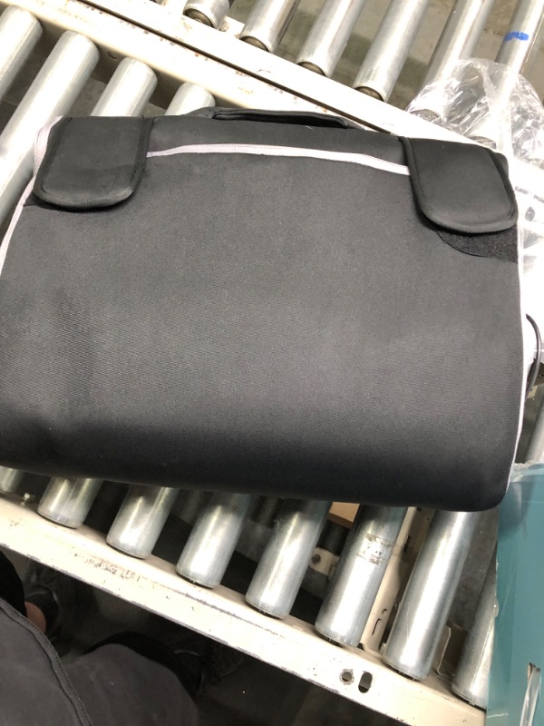 Photo 1 of Full Body Massage Mat with Airbags Stretching & Heat, 3D Lumbar Traction & Relaxation, Back Massager Massage Pad, 4 Modes 3 Intensities 3 Heat Levels, PU Leather, Foldable Design, But Only Fit 5'1-5'9