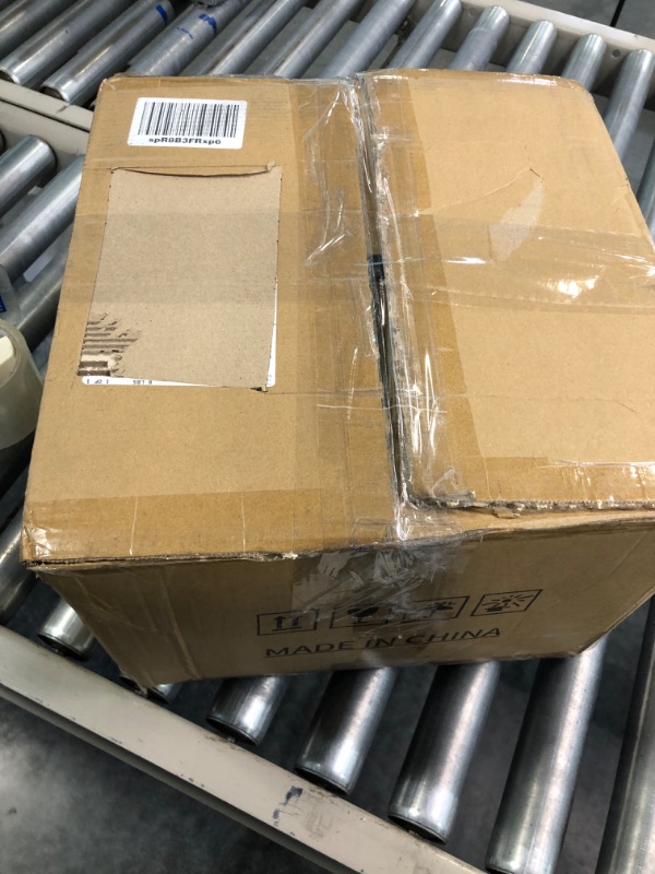 Photo 4 of Yi Ran Grain Rice Storage Bin Food Containers Set Leak Proof Locking Lid, Large Storage Boxes Plastic Cereal Pet Food 10kg(12L),Grey,2packs 2*10kg, Grey